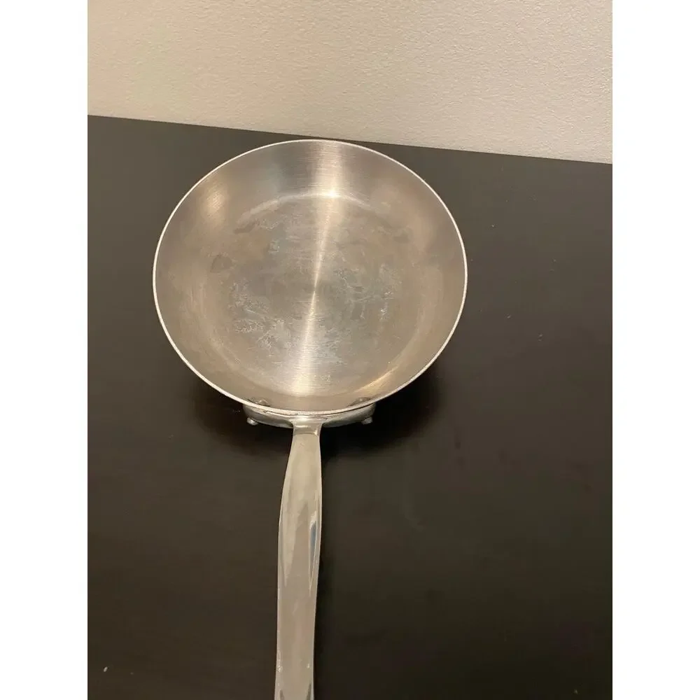 Mauviel Copper Frying Pan Stainless Steel Interior 8